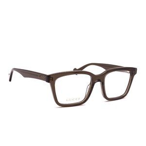 NEW GUCCI GG0964O 003 GREY TRANSPARENT AUTHENTIC EYEGLASSES FRAME